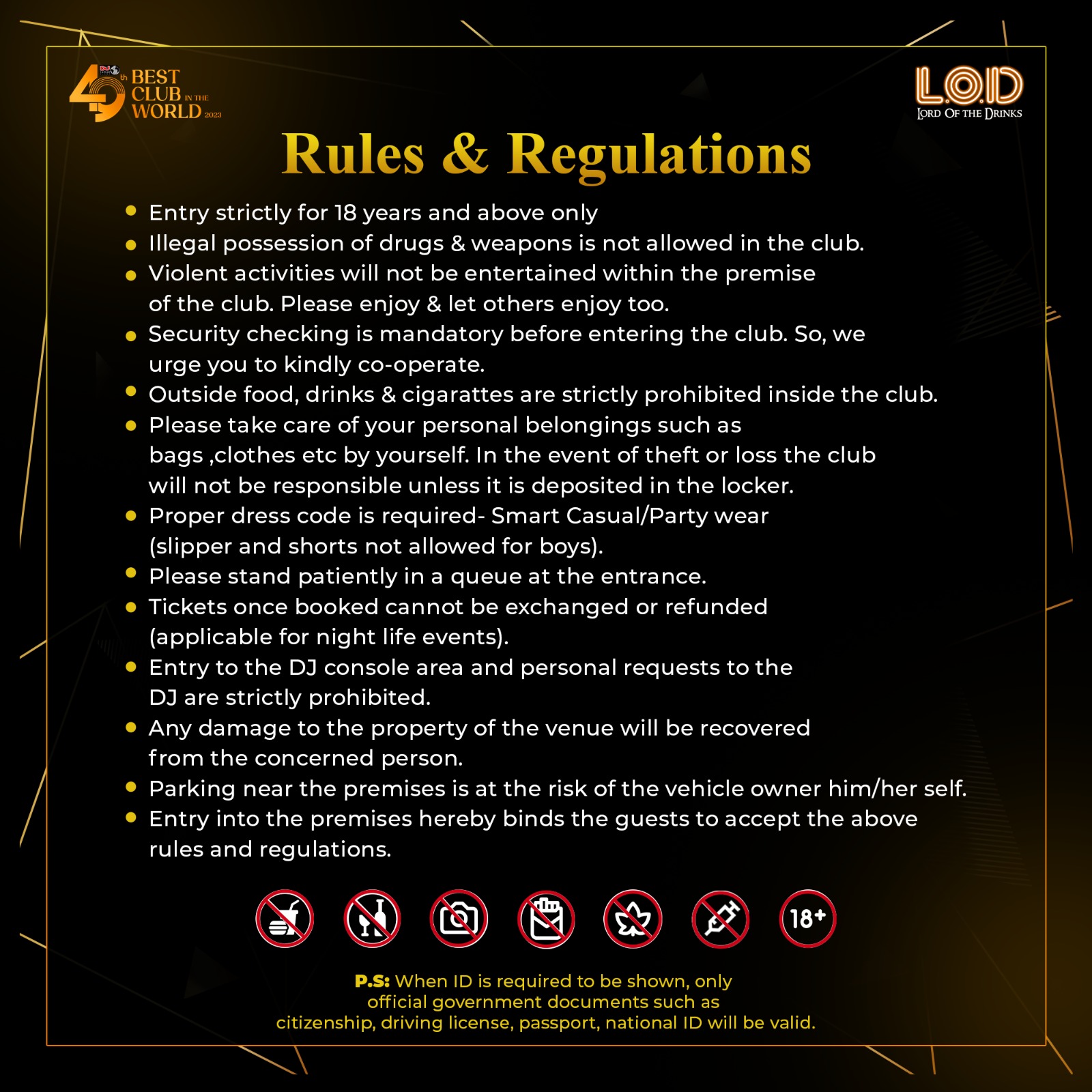 Rules and Regulations