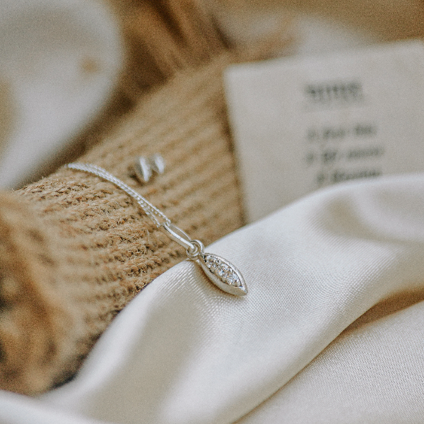 Chamal (rice grain) pendant